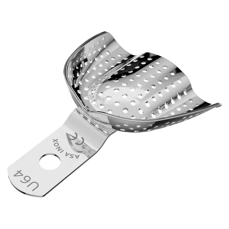 S.S. Perforated Impression Tary Edentulous U64