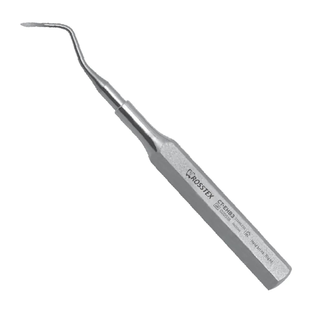 Dental Elevator Heidbrink, Right Pointed Gouge, 2.5 mm