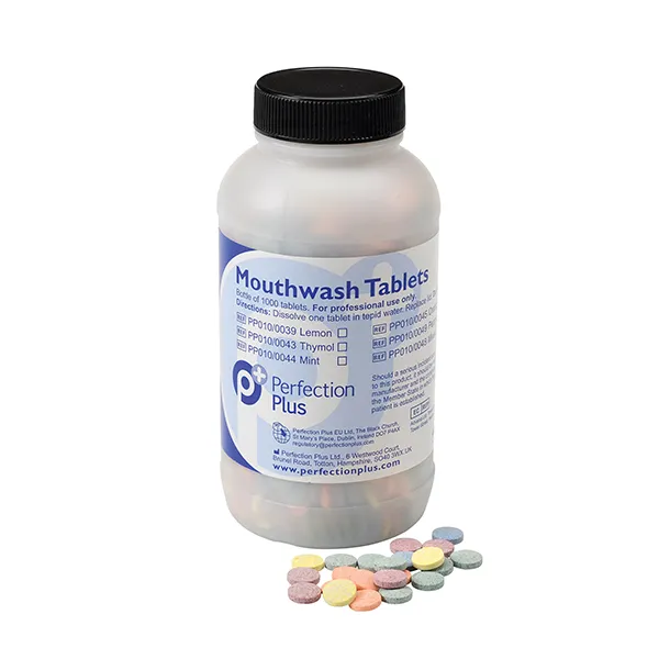 Mouthwash Tablets, Mint Flavors, PK/1000