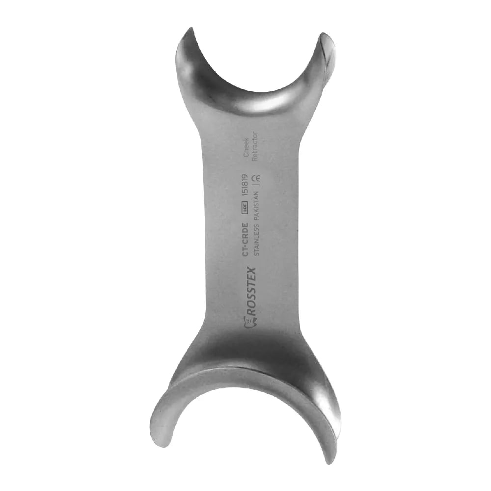 Dental Cheek Retractor, Stainless Steel, 12.0 cm