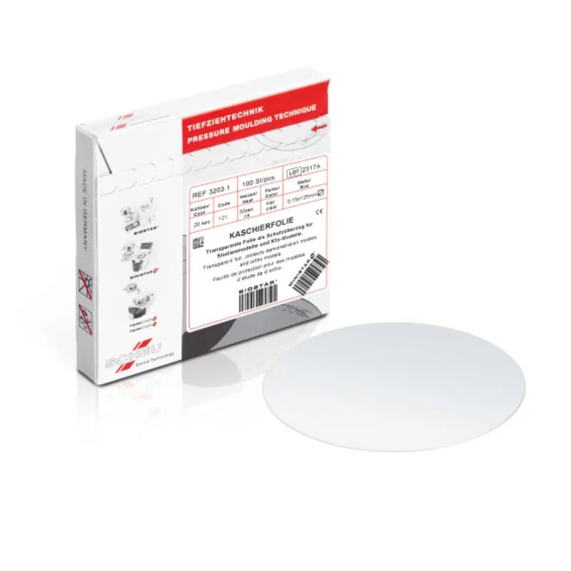 Coating Foil, Transparent Protective Layer for Dental Models