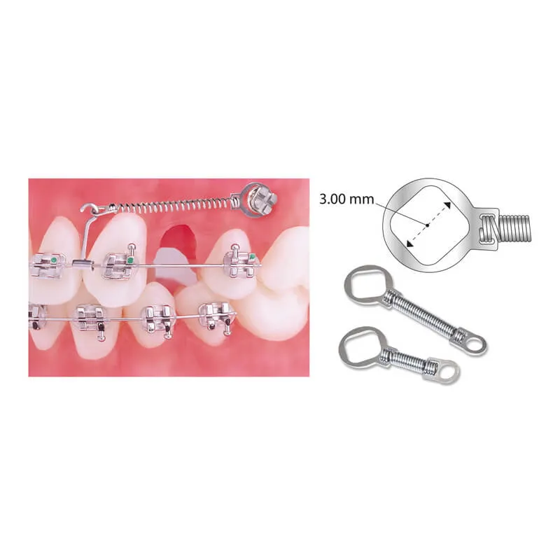 TruFlex NiTi TAD نابض لولبي مغلق 9mm، قوة متوسطة، 011x030، PK/10