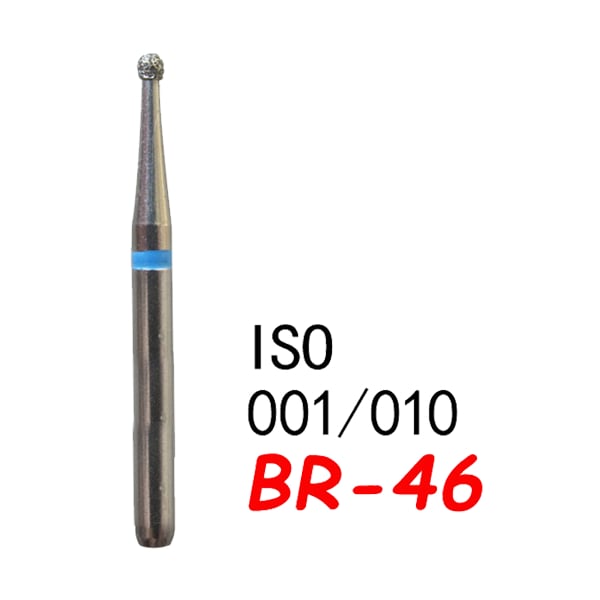 نهاية كروية BR-46، خشونة قياسية، 001/012