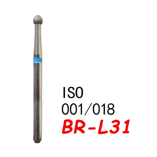 نهاية كرة طويلة ساق BR-L31، خشونة قياسية، 001/016