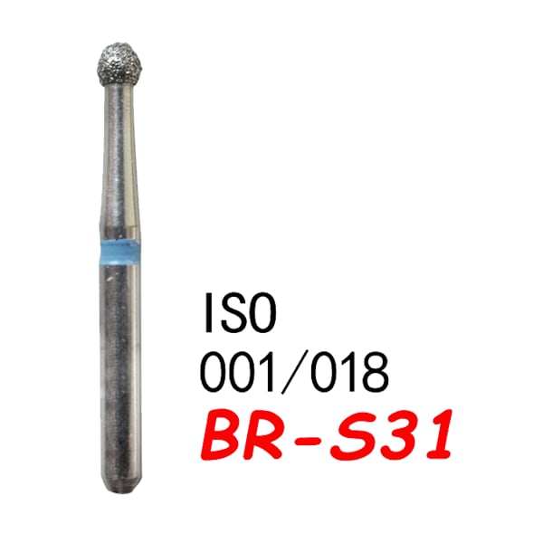 نهاية كرة قصيرة BR-S31، خشونة قياسية، 001/018