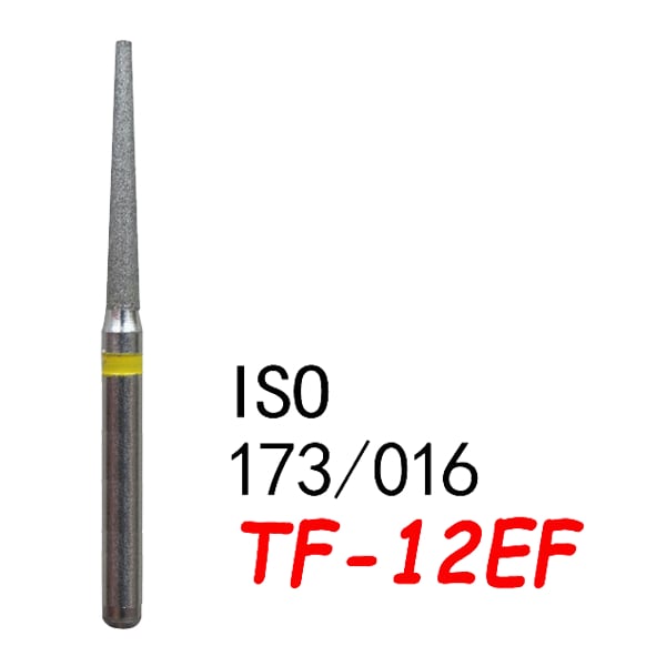 Straight Taper Flat End TF-12EF, Extra Fine Grit, 173/014