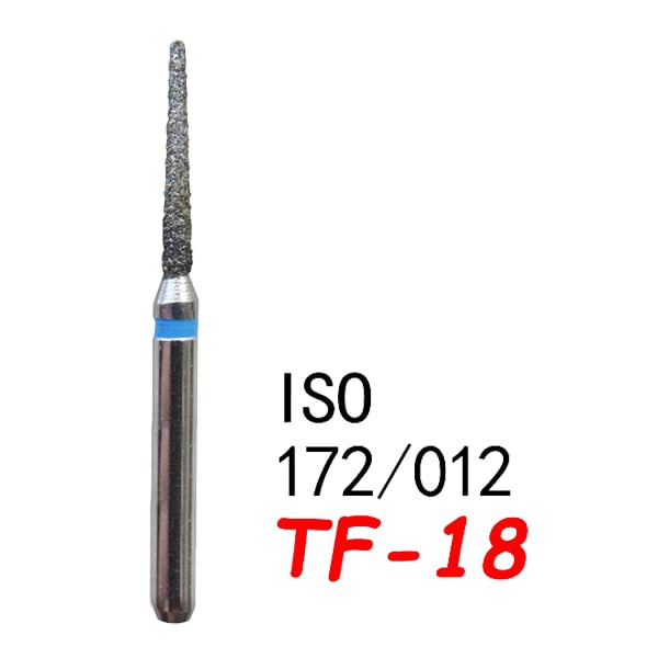 Straight Taper Flat End TF-18, Standard Grit, 172/013