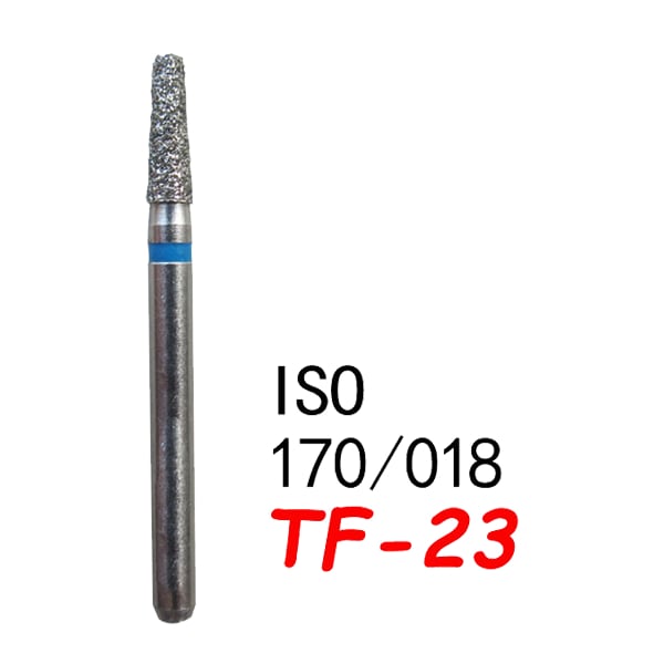 Straight Taper Flat End TF-23, Standard Grit, 170/018
