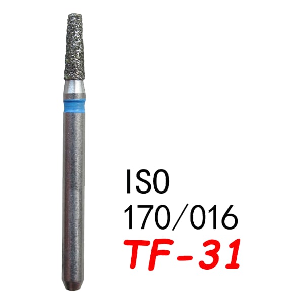 Straight Taper Flat End TF-31, Standard Grit, 170/016