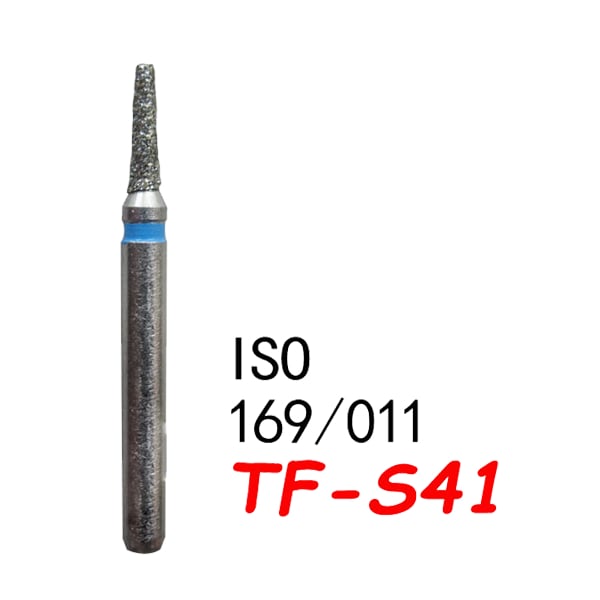 تيبر مستقيم نهاية مسطحة قصيرة TF-S41 خشونة قياسية 170/011