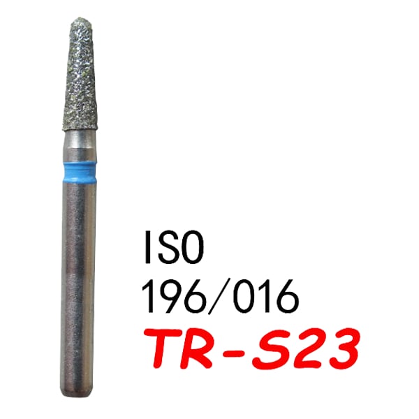 تيبر مستقيم نهاية مستديرة قصيرة TR-S23، حبيبات قياسية، 198/014