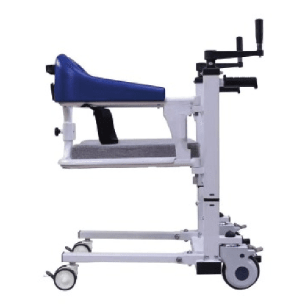 Manual Patient Transfer Commode Chair, With Seat