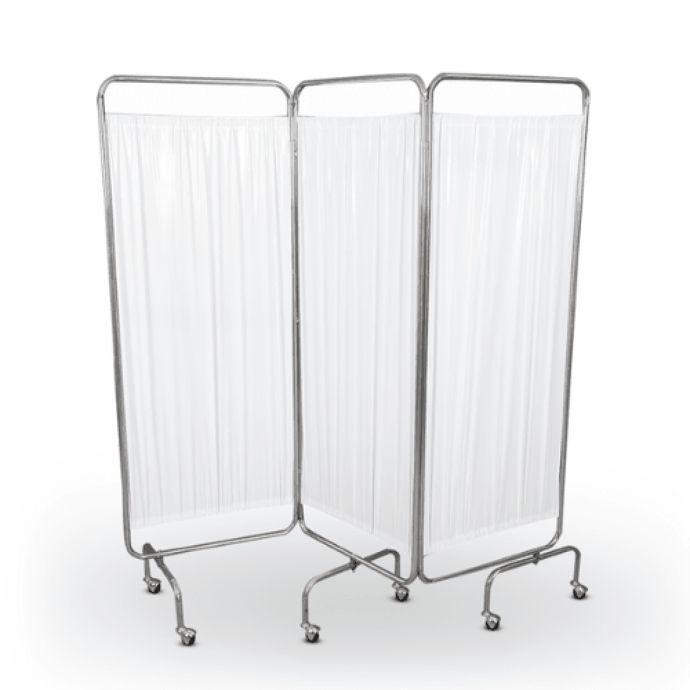 Mobile Examination Privacy Screen, 3-Panel