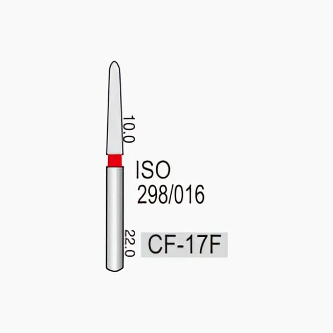Chamfur Torpedo (Gingival Curettage) CF-17F, Fine Grit, 299/015