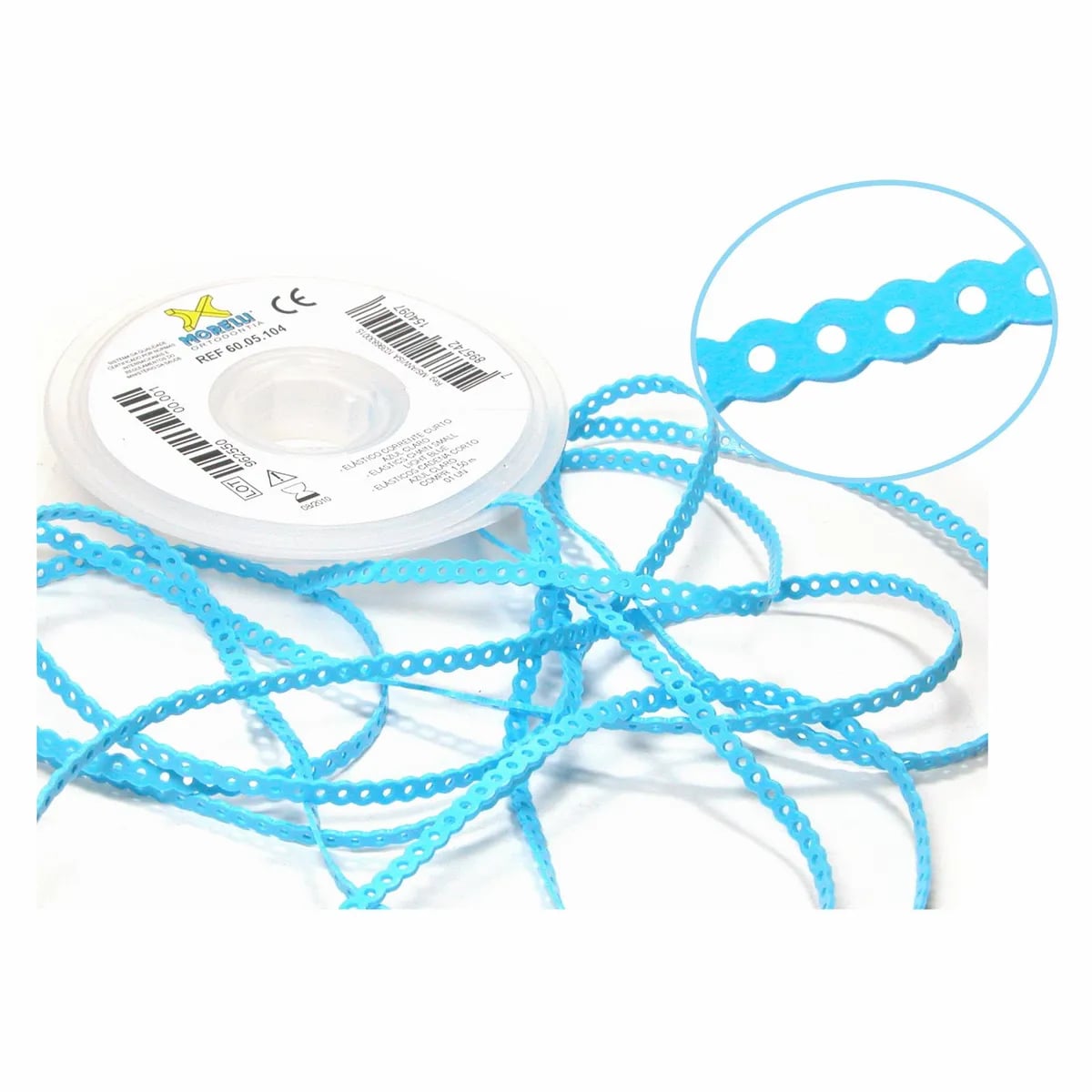 Elastic Chain Close, Baby Blue