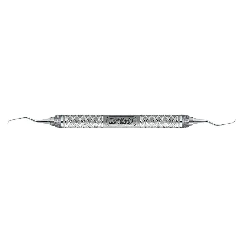 Mini Fiver Gracey Curette Micro #1/2, Handle #9 Oral/Labial, grey