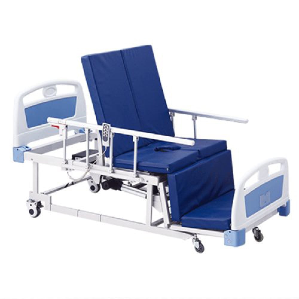 Electric Hospital Bed, Multi-Function, With Commode