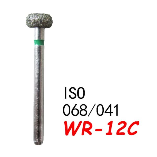 عجلة بحافة مستديرة WR-12C خشونة خشنة 068/041